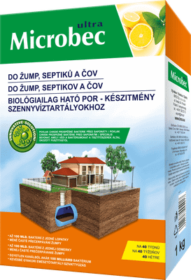 00491 Bros Microbec do žump, septikov a ČOV 1 kg