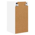 vidaXL TV nástenná skriňa 30 x 31 x 60 cm Biela Kompozitné drevo