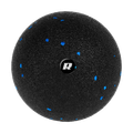 Masážna guľa 12 cm, REBEL ACTIVE RBA-3055-12, čierne-modrý, materiál EPP