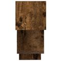 vidaXL Stenná polica Dymový dub 48 x 15 x 42 cm Kompozitné drevo