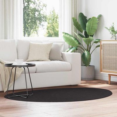 vidaXL Kusové koberce HUARTE Čierna 120 x 170 cm Polyester