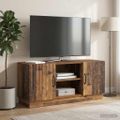 vidaXL TV skrinka 102 x 34,5 x 47 cm Staré drevo Kompozitné drevo