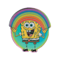 Odznak SpongeBob v nohaviciach - Dúha