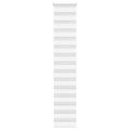 vidaXL Zebra roleta biela 40x200 cm šírka látky 35,9 cm polyester