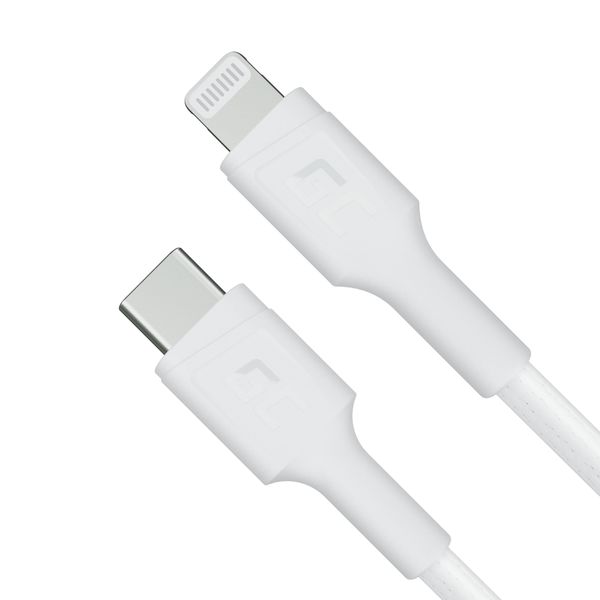 KABGC07W Green Cell White USB-C - Lightning MFi 1m cable for Apple iPhone PowerStream, with Power De