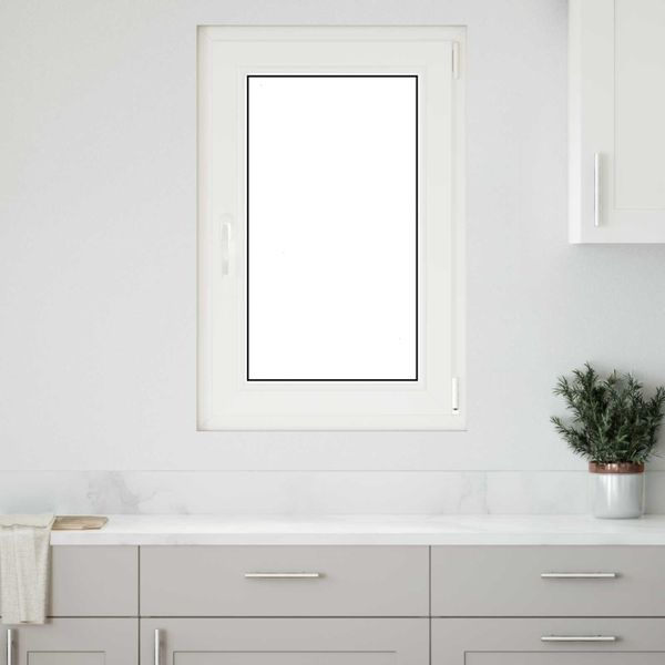 vidaXL Podkrovné okno RISOR 60 x 90 cm PVC a sklo Antracitová