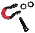 Offroadový strmeň s gumovým chráničom CAR SHACKLE 1, nosnosť 4,75 t SIXTOL