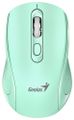 GENIUS NX-8025S Aquamarine/ 1200 dpi/ bezdrátová/ tichá/ Copilot/ 4tlačítková/ zelená Myš, bezdrátová, optická, 1200DPI, 4 tlacítka, tichá, Copilot, 2,4GHz, zelená (akvamarín)