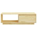 vidaXL Konferenčný stolík 110x50x33,5 cm, borovicový masív
