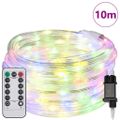 vidaXL Lano so svetlom s 240 LED-i Viacfarebný 10 m PVC