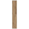 vidaXL Knižnica dub artisian 72x20x120,5 cm kompozitné drevo