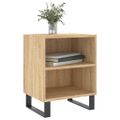 vidaXL Nočné skrinky 2 ks dub sonoma 40x30x50 cm kompozitné drevo