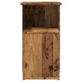 VidaXL Príručný stolík Old Wood 36x30x56 cm Engineered Wood
