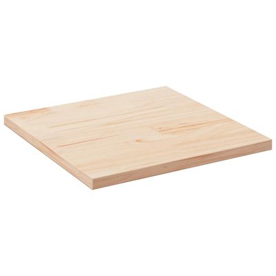 vidaXL Stolová doska 80x80x2,5 cm masívne drevo borovica štvorcová