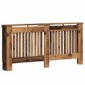 vidaXL Kryt radiátora Staré drevo 172 x 19 x 81,5 cm Kompozitné drevo