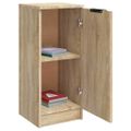 vidaXL Komoda dub sonoma 30x30x70 cm spracované drevo
