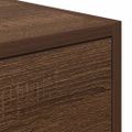 vidaXL TV stolíky 2 ks hnedý dub 60x31x25,5 cm spracované drevo