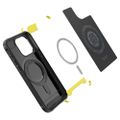 Spigen Rugged Armor Mag Magsafe puzdro pre iPhone 15 Pro 6,1" matne čierna