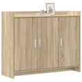 vidaXL Servírovacia skriňa Dub sonoma 98,5 x 33 x 80 cm