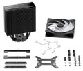 Be quiet! chladič CPU PURE ROCK 3 LX / 120mm PWM ARGB fan / 4xheatpipe / stříbrný Chladic, pro CPU, pro Intel i AMD, socket 1851, 1700, 1200, 1150, 1151, 1155, AM5, AM4, 190W TDP, 120mm ventilátor, 4 heatpipes