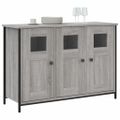 vidaXL Komoda sivá sonoma 100x35x70 cm kompozitné drevo