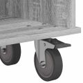 vidaXL TV stolík 100 x 35 x 35 cm Sivý Sonoma Kompozitné drevo