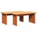 vidaXL Konferenčný stolík 2 ks Včelí hnedý 100 x 69 x 35,5 cm