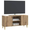 vidaXL TV skrinka 102 x 34,5 x 50 cm Dub artisan Kompozitné drevo
