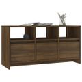 vidaXL TV skrinka hnedý dub 102x37,5x52,5 cm drevotrieska