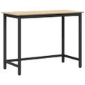 vidaXL stôl Sonoma dub 80 x 50 x 76,5 cm Inžinierske drevo a oceľ