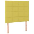 vidaXL Boxspring posteľ s matracom zelená 100x200 cm látka