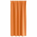 vidaXL Záclony na zatemnenie s krúžkami 2 ks Oranžová 175 x 140 cm