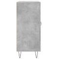 vidaXL Komoda betónová sivá 90x34x80 cm kompozitné drevo
