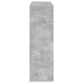 vidaXL Servírovacia skriňa Betónová šedá 102 x 31 x 99,5 cm