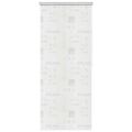 vidaXL Sprchová roleta, 100x240 cm, vzor slov