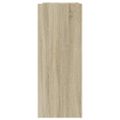 vidaXL Konzolový stolík dub sonoma 100x35x90 cm kompozitné drevo
