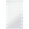 vidaXL Kúpeľňové nástenné zrkadlo s LED osvetlením 60x100 cm