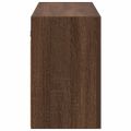 vidaXL Kúpeľňová nástenná skrinka 100x25x40 cm kompozitné drevo