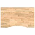 vidaXL pracovný stôl 100x60x(71,5-98) cm masívny dub