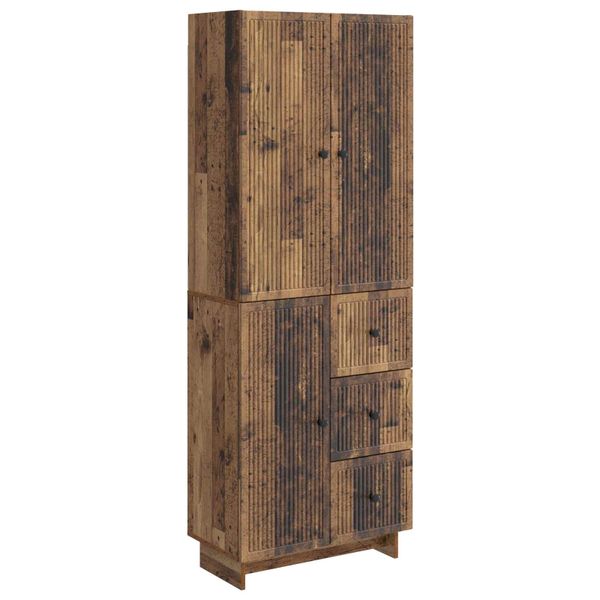 vidaXL Sada skríň 2 pcs 66 x 34,5 x 90 cm Kompozitné drevo