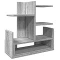 vidaXL Organizér na stôl, sivá sonoma 49x20x52,5 cm, kompozitné drevo