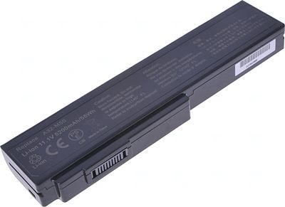 Batéria T6 Power pre Asus M50, G50, G60, N43, N53, N61, B43, X55, X57, X64, 5200mAh, 58Wh, 6cell