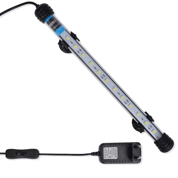 Akváriová LED lampa 28 cm biela