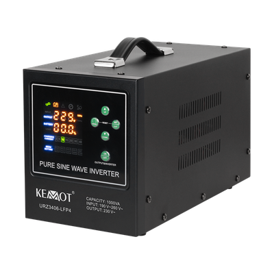 Zdroj rezervný KEMOT PROsinus 1000 URZ3406-LFP4 700W 12V