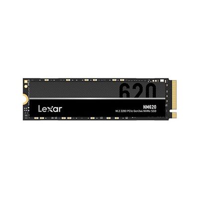 Lexar NM620/512GB/SSD/M.2 NVMe/Čierna/5R