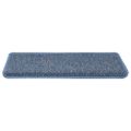 vidaXL Samolepiace nášľapy na schody vzhľad sisal 15ks 65x21x4cm modré