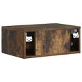 vidaXL Nočný stolík 2 ks Dymový dub 49 x 34,5 x 20 cm Kompozitné drevo