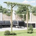 vidaXL Záhradná pergola 205x40x203 cm, drevo