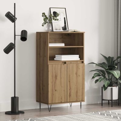 vidaXL Highboard Hnedá 60 x 36 x 110 cm Kompozitné drevo