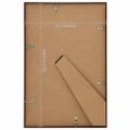vidaXL Fotorámiky na stôl, koláž 5 ks, bronzové 21x29,7 cm, MDF